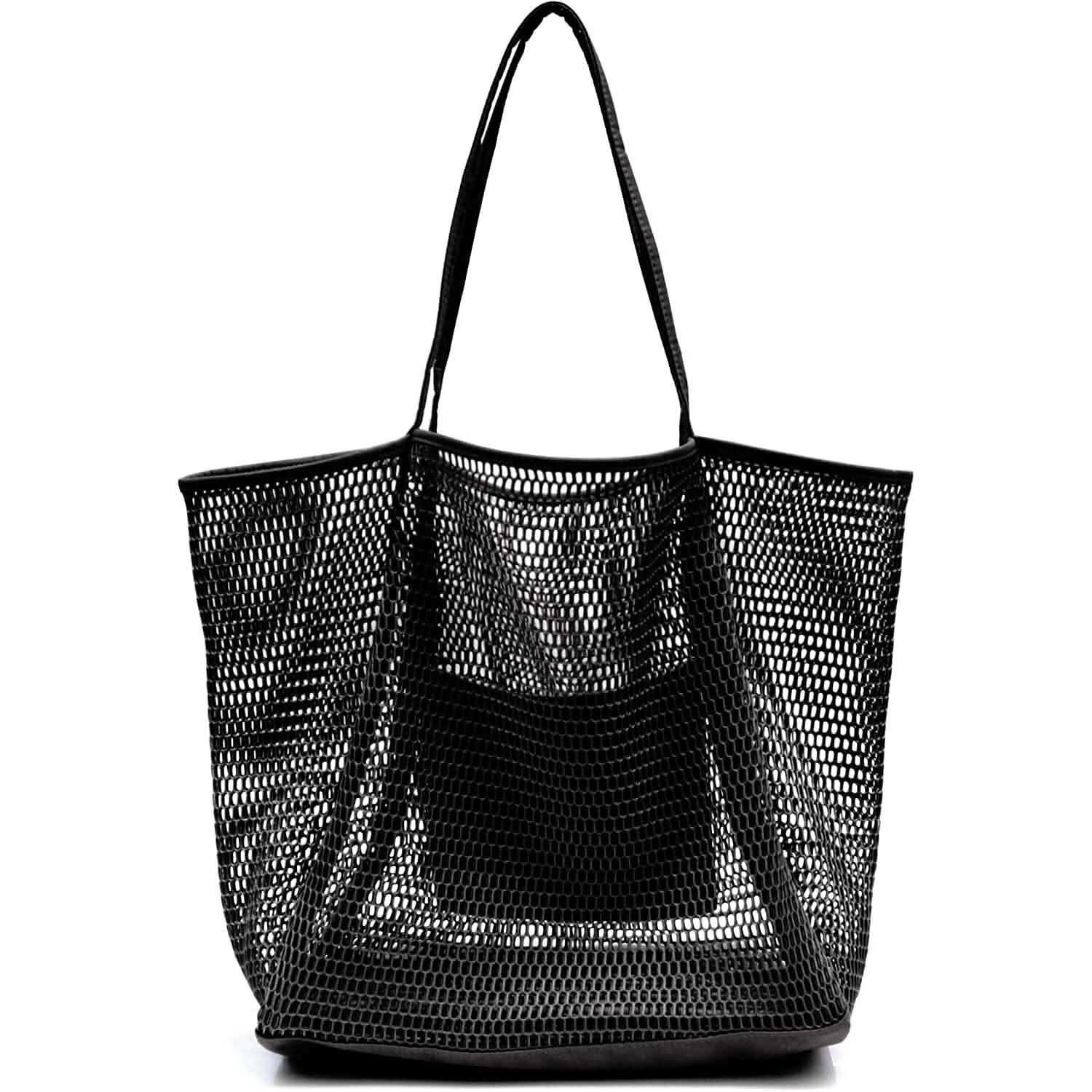 HOXIS Mesh Beach Tote Women's Shoulder Bag